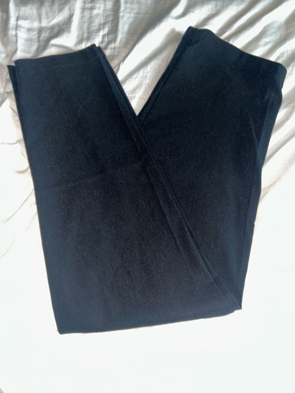 NEW Franne Golde Classic 28 Fit Black Dress Pants Tummy Tuck Slimming Sz 20